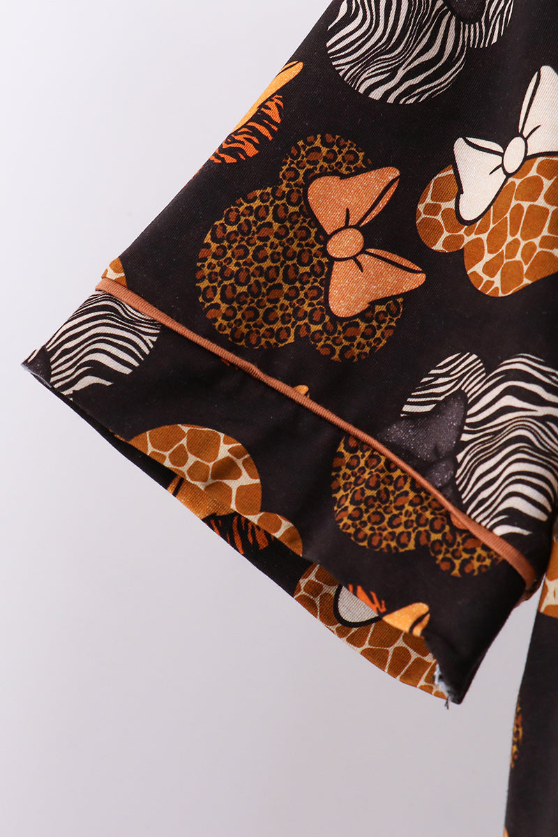Animal Mouse Bamboo Pajama Set