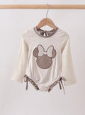 Neutral Mouse Rashguard Swim - Girls