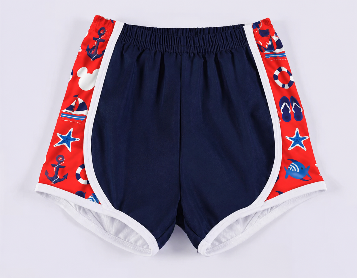 Nautical Mouse Lounge Shorts