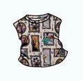 Cap sleeve Top - Spooky Friends