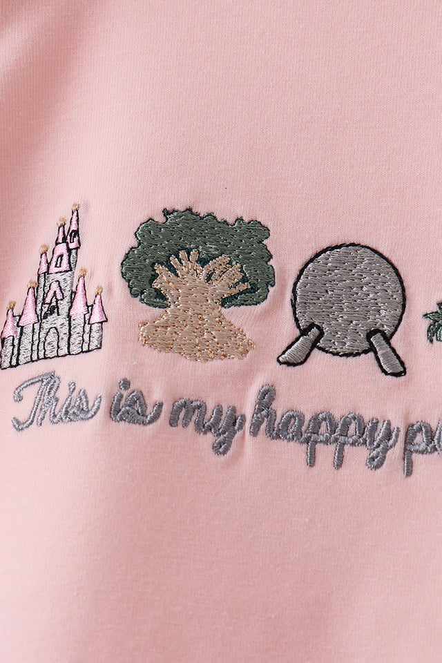 This is my Happy Place Onesie Pink