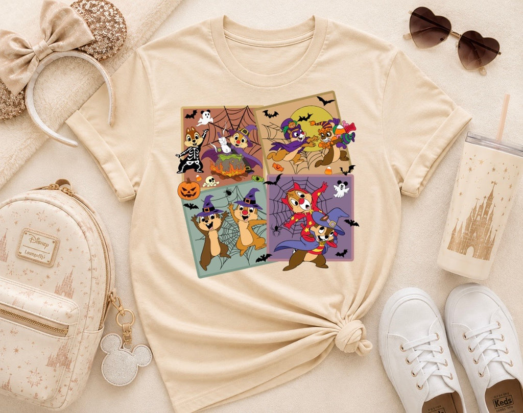 RTS Trick or Treat Chipmunks TShirt